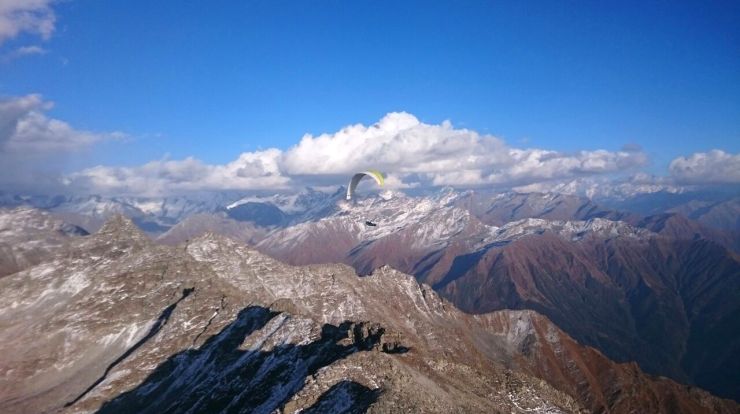 Parapente en el Himalaya