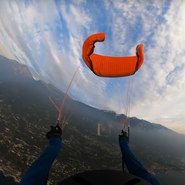 Theo de Blic test flying one of the first prototypes of the new Xenon