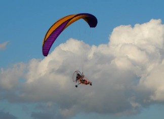Paramotor La Busqueda: accion voladora en Buenos Aires.