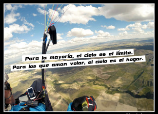 Para la mayoría el cielo es el límite. Para los que amamos volar, el cielo es el hogar.For most the sky is the limit. For those who love to fly, the sky is home.