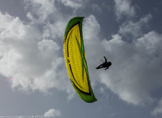Probando el parapente ITV Jedi 2
