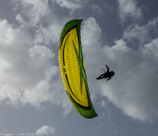 Probando el parapente ITV Jedi 2