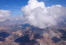 Triángulo otoñal de 110km en parapente, en Algodonales