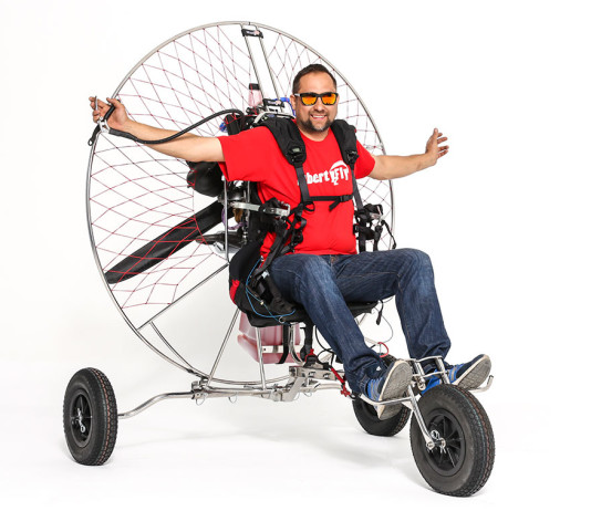 Nuevo trike de paramotor de Liberty2Fly