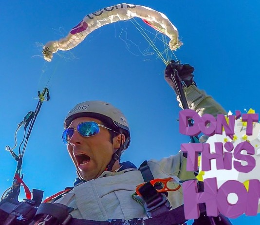 Video: Vudú vs Parapente. Una rara situación