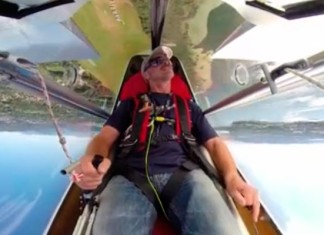 Vuelo invertido, loopings y aterrizaje con un Swift por Mandred Ruhmer