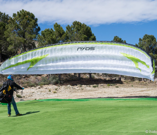 Swing Nyos – vuelo de Test