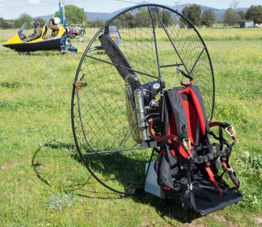 Paramotor Airfer Explorer Black Devil Light