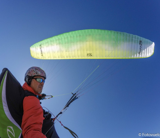 Ozone Buzz Z5, vuelo de test Ozone Buzz Z5