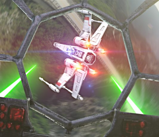 Star Wars con Drones