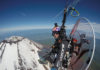 Paramotor over Mount Fuji, 4200m! Pal Takats - paramotor over Mount Fuji.