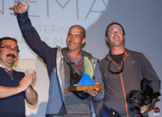 Andy Hediger premiado por su biopic deja también sus huellas en FIA El Yelmo Andy Hediger