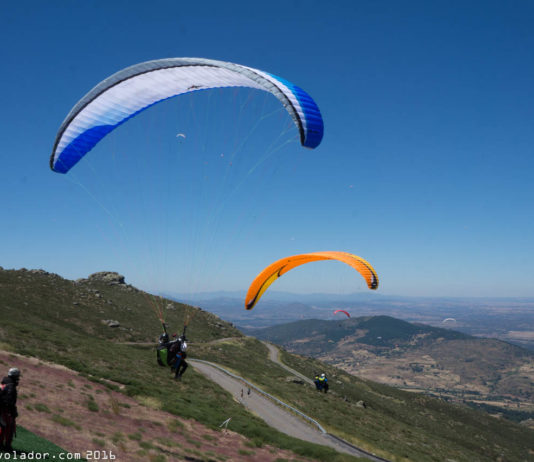 Piedrahita acoge Campeonato de España de Parapente Biplaza por 3ª vez