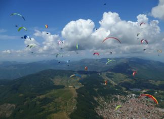 Agridulce podio en Europeo de Parapente de Macedonia 2016 Foto: Philippe Broers
