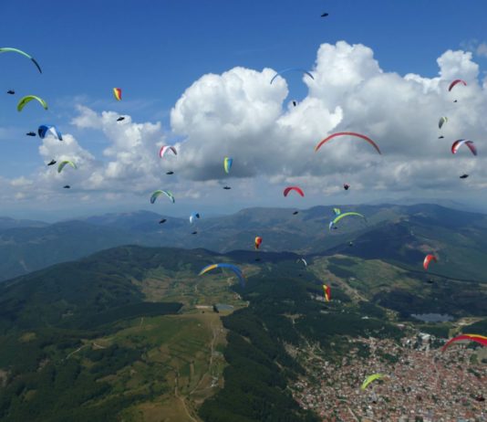 Agridulce podio en Europeo de Parapente de Macedonia 2016 Foto: Philippe Broers