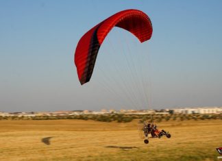 Test-flying the Sol Hercules 380, tandem paraglider for paratrike