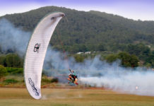 Vicente Palmero campeón de España de Paramotor Slalom