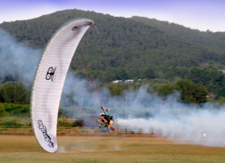 Vicente Palmero campeón de España de Paramotor Slalom