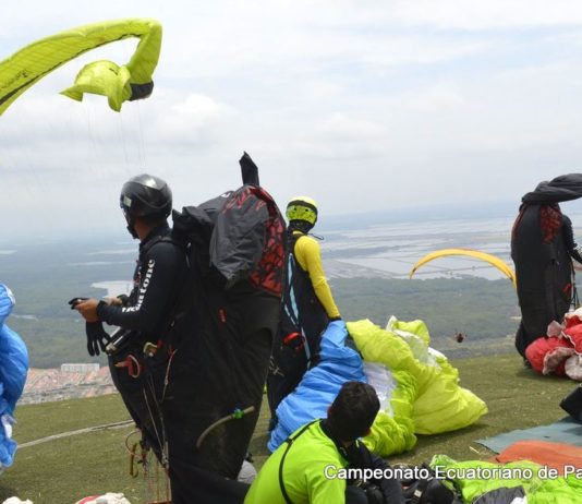 Bototillo acogió Open y Campeonato Ecuatoriano de Parapente 2016