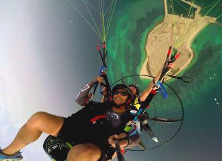 Primer Infinity en Paramotor biplaza por Malaguita malaguita infinity paramotor tandem