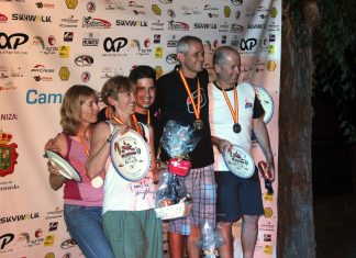 Premiación Campeonato de España de parapente Pedro Bernardo 2017