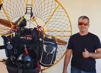 605 km: ¡Nuevo récord de distancia en paramotor en Brasil!