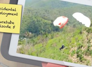 Video: Accidental deployment, by BruceTube