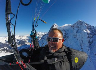 Winter flying adventure at 3400m with the Advance Iota 2