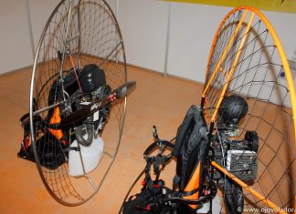 Nuevo paramotor Airfer Dron y gama titanio