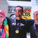 Podio Campeonato Panamericano de Parapente Baixo Guandú, Brasil
