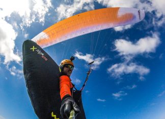 Primer contacto con Parapente Flow XCRacer