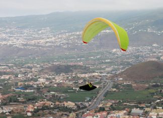 Test de parapente Nova Sector