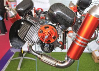 Corsair lanza nuevo motor Black Bee 125cc y con escape flexible