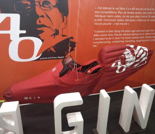 Gin Seok: 40 years in free flight Gin Seok 40 años