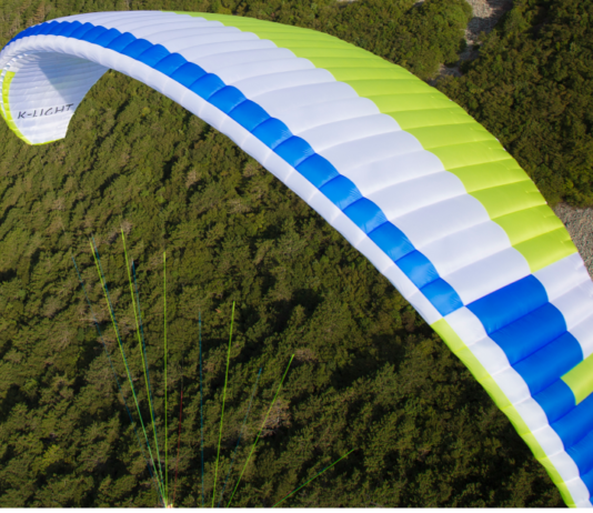 Parapente 777 K-light: menor peso, mismas prestaciones.