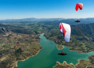 Gin Leopard: Nuevo parapente 2 bandas EN D