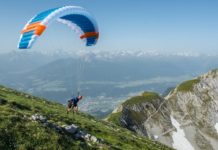 Nova Doubleskin, the lightest paraglider with top and under surface