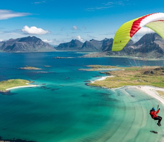 Novedades Gin: Parapente Calypso (EN-B baja) y silla Verso 3