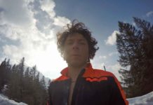 Fabian Buhl climbs & flies down from Cerro Torre for the 1st time.