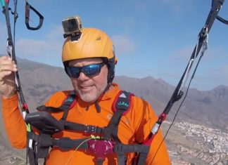 Video: We try paraglider UP Kibo 2, Icaro Xema harness and solar mini-vario Le Bip GPS