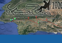 Vicente Palmero wins the Andalucía Paramotor Race