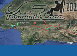 Vicente Palmero wins the Andalucía Paramotor Race