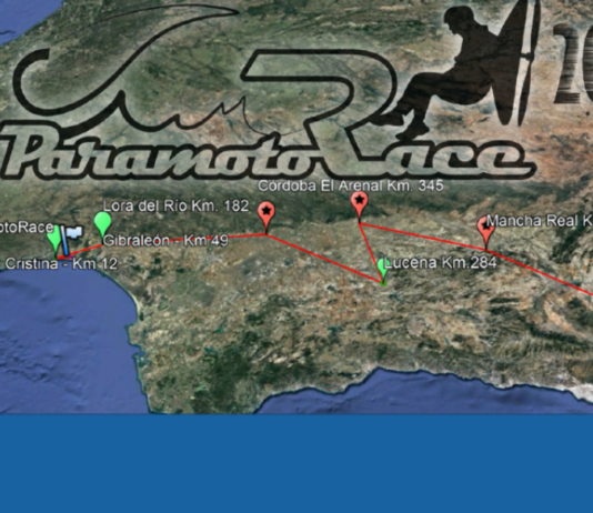Vicente Palmero wins the Andalucía Paramotor Race