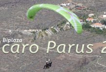Video: Testing the new lightweight tandem glider Parus 2 by Icaro