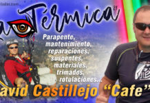 La Termica 21: David Castillejo “Café”. Parapente: Mantenimiento, todo lo que debes saber. David Castillejo, Cafe