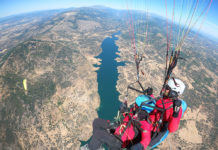 Team Daniel Crespo – Umberto Re. Campeonato de España de Parapente biplaza y velas B Bejar 2020. Daniel Crespo y Umberto Re