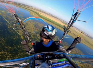 Alex Mateos wins the Paramotor Slalom Open in Poland
