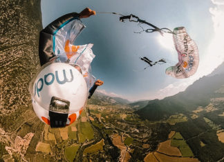 Infinity to wingsuit jump: David Tejeiro joins two sports in one maneuver! David Tejeiro jump