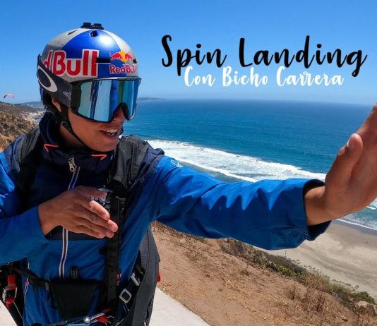 Tutorial Parapente: Spin Landing o Aterrizaje Helicóptero