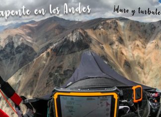 Parapente en los Andes y el sorete del Cóndor
